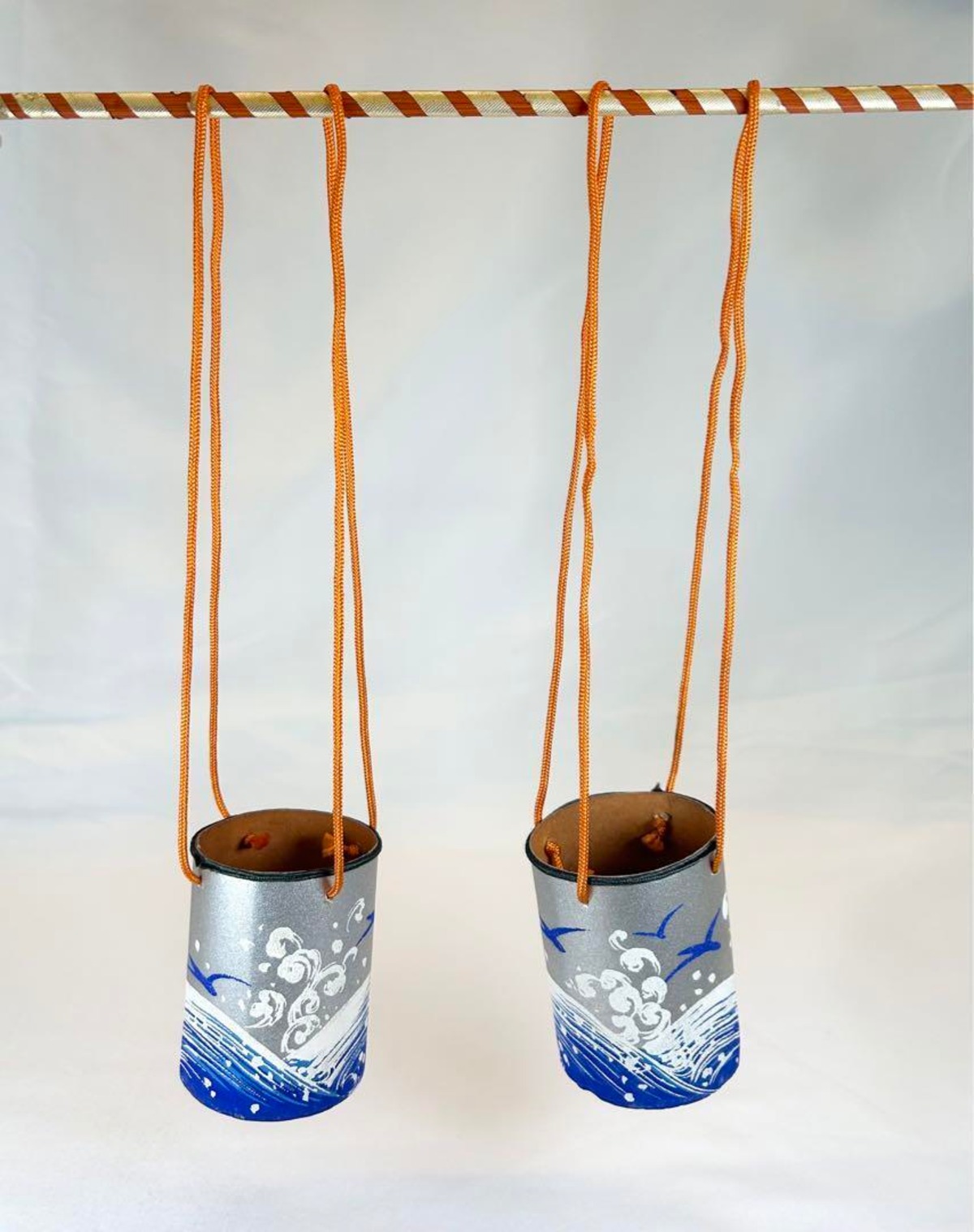 木目込 汐汲羽子板 ハンドメイド （輝 汐汲 押絵羽子板 16号 丸台中 