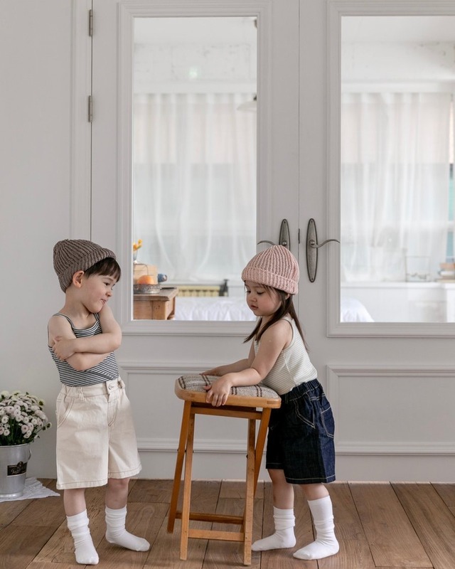 《予約》送料無料 【oatmeal】Bear Style Sleeveless