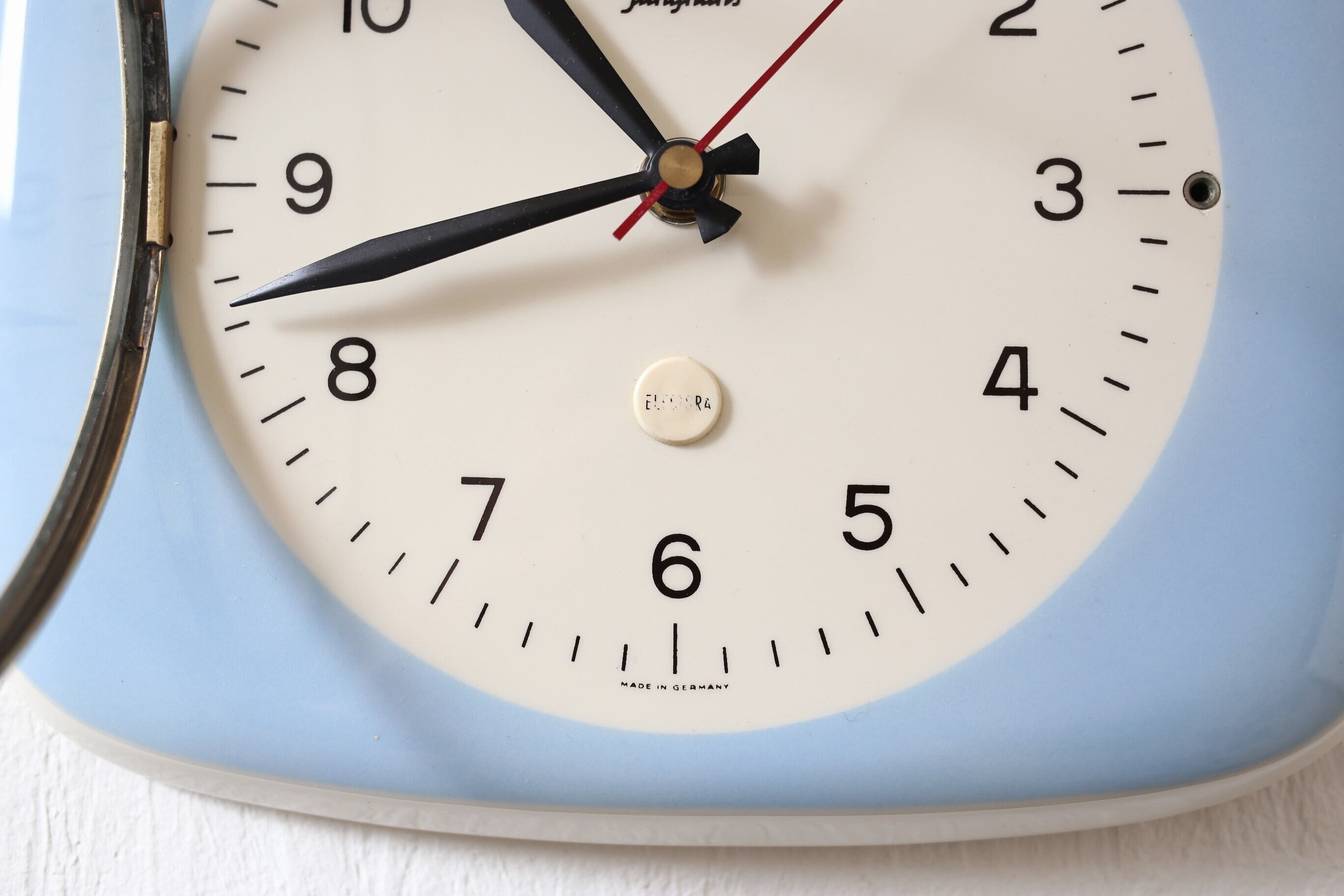 ドイツ アンティーク ヴィンテージ Junghans ユンハンス 陶器 掛時計
