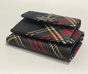 Vivienne Westwood ヴィヴィアン・ウェストウッド 三つ折り 財布 5115002UW-S0022/N302/CHELSEA TAR