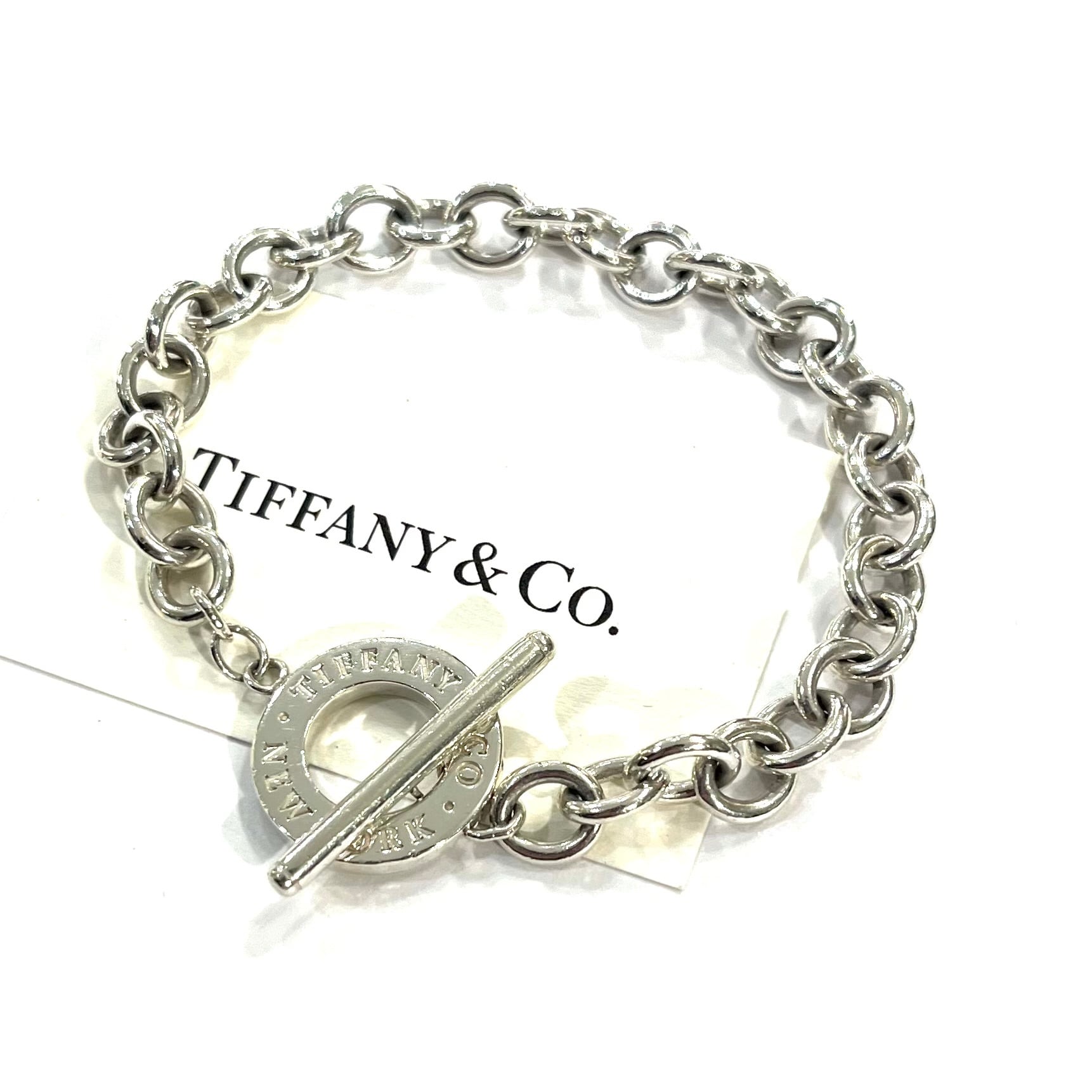 TIFFANY&CO】2648 TIFFANY&CO. NEW YORK ティファニー トグルブレス