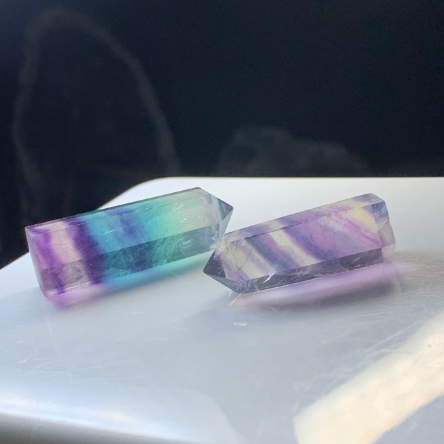 3.フローライト親子うさぎが住む世界☆