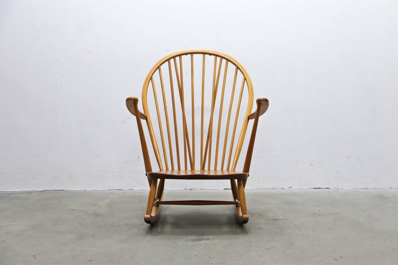 英国 イギリス ERCOL アーコール フープバック ロッキングチェア