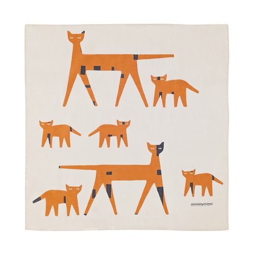 ギフトあり：ミニマイニモ　ハンカチ　50×50cm｜ フォーエバー