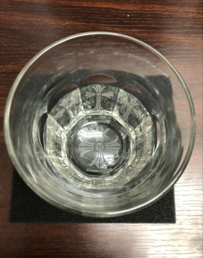 CHROME HEARTS クロムハーツ バカラグラス コースターセット