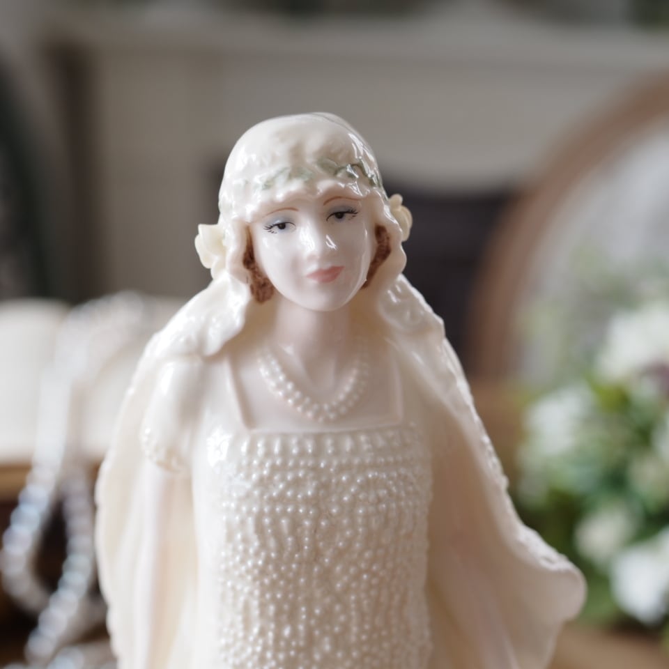 美品　限定　コールポート　フィギュリン　LIZ　英国ビンテージ 英国コールポート フィギュリン Queen Elizabeth The Queen Mother