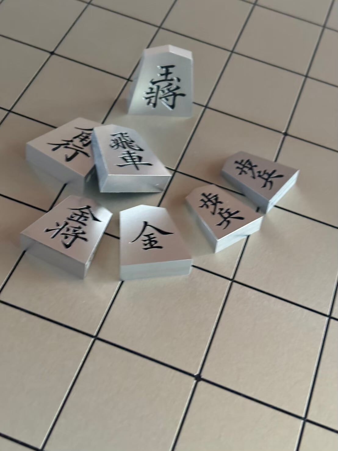 桂馬】アルミ駒 根付（ストラップ） | REVO KREINTO