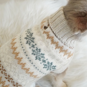 Nordic Alpaca Dog Sweater