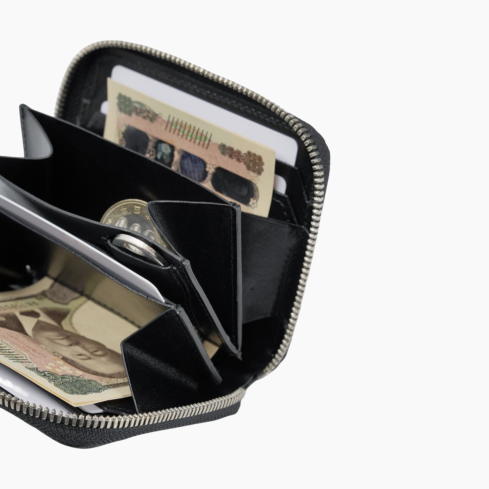 Round Zipper Wallet | ORIONIS