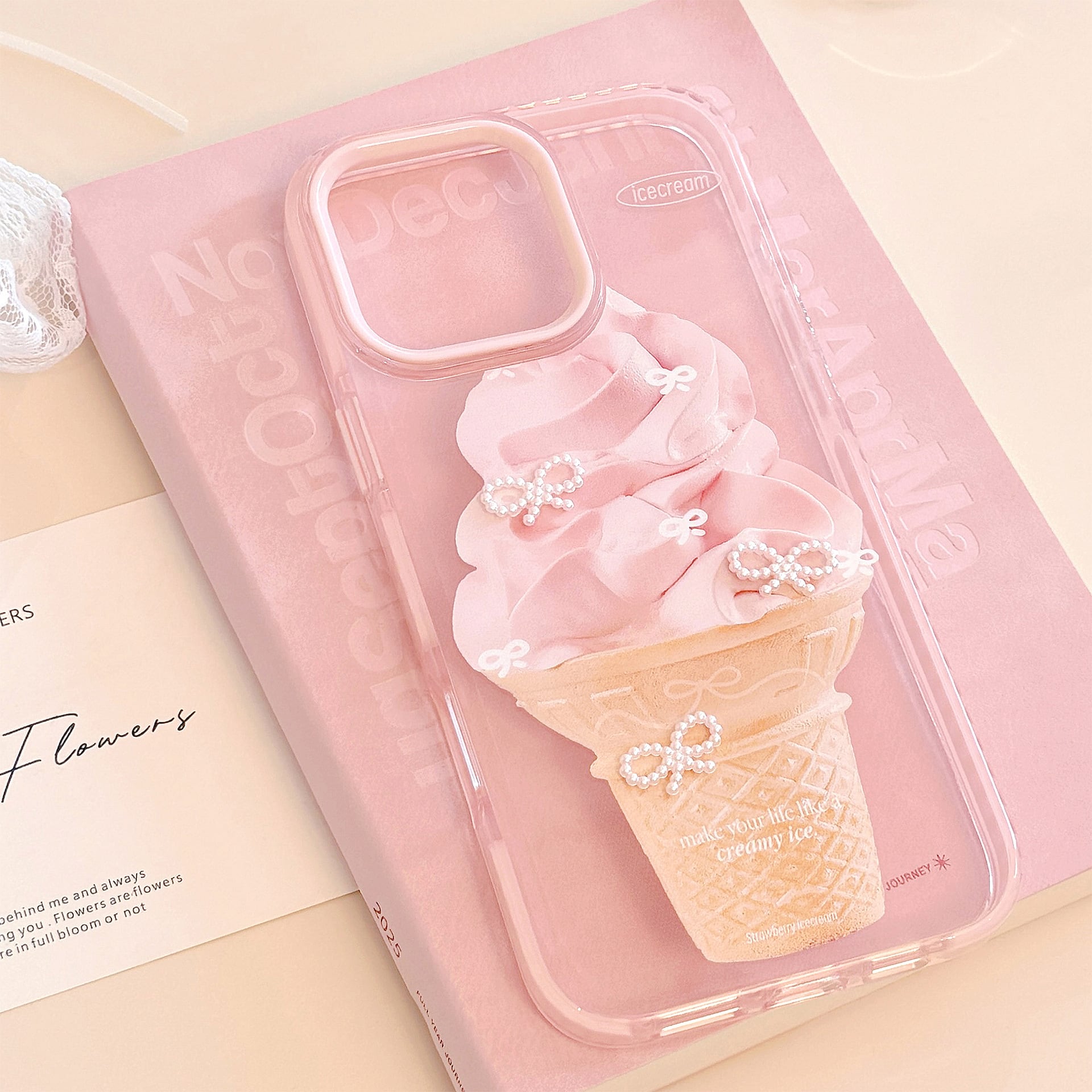 お値下げ中】familiar アイスクリームモチーフ iPhoneケース お値下げ