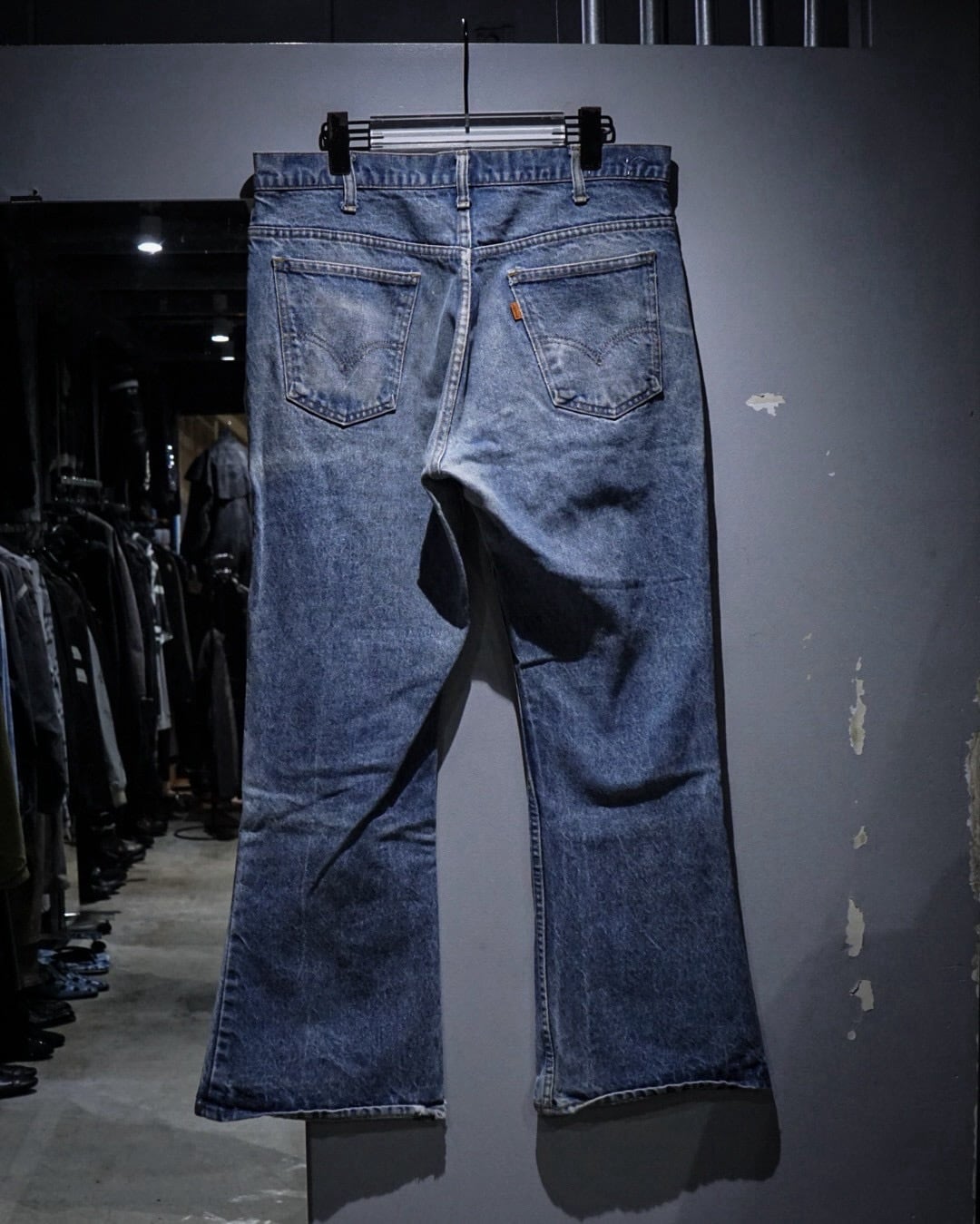 add (C) vintage】70's “Levi's”“646” Aging Vintage Denim Pants