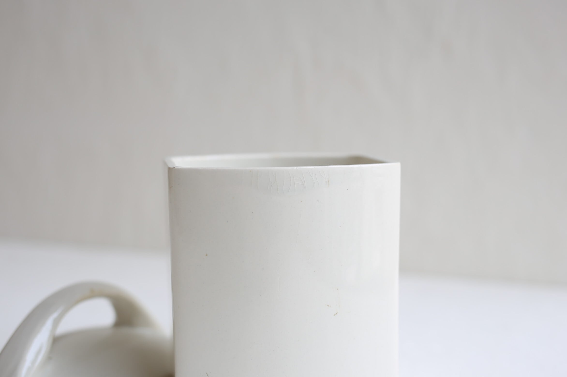 フランス アンティーク ヴィンテージ クレイユモントロー キャニスター