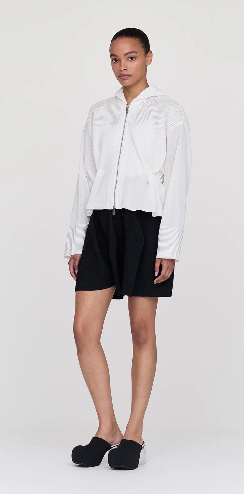 CFCL】TC MILAN CROPPED HOODIE JACKET | idealclasse