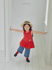 【取寄/韓国直送】LITTEL HI 26/SM ボンボンパンプキンワンピース|夏服|韓国子供服