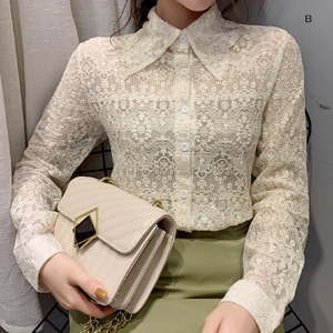 新作 ヨーロピアンブラウス 春 秋 ヨーロピアンファッション レース ボトミングシャツ レディース 長袖 ウエスタンスタイル インナートップ トレンド 透け感 M L XL 2XL アプリコットブラック 黒 細見え ヤセ見え  サマ見え こなれ感 スリム セクシー おしゃれ 華奢見え 大人可愛い きれいめ 上品 大人女子 こなれ感 フォーマル 抜け感 柄 謝恩会 結婚式 二次会 10代 20代 30代 女性用 パーティー