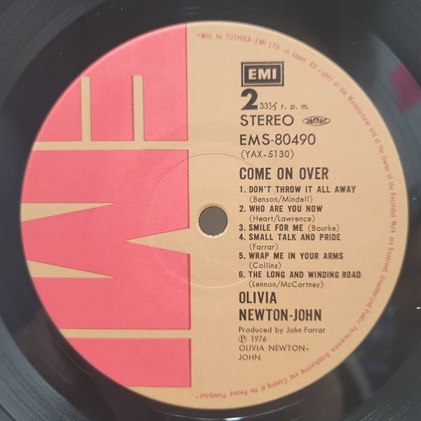Olivia Newton-John / Come On Over 水のなかの妖精 [EMS-80490] - 画像4
