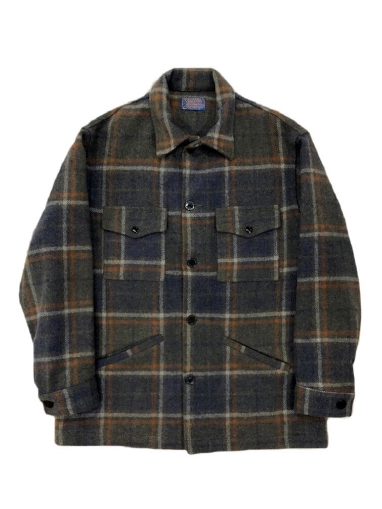 1970s-1980s "PENDLETON" Check Wool Jacket