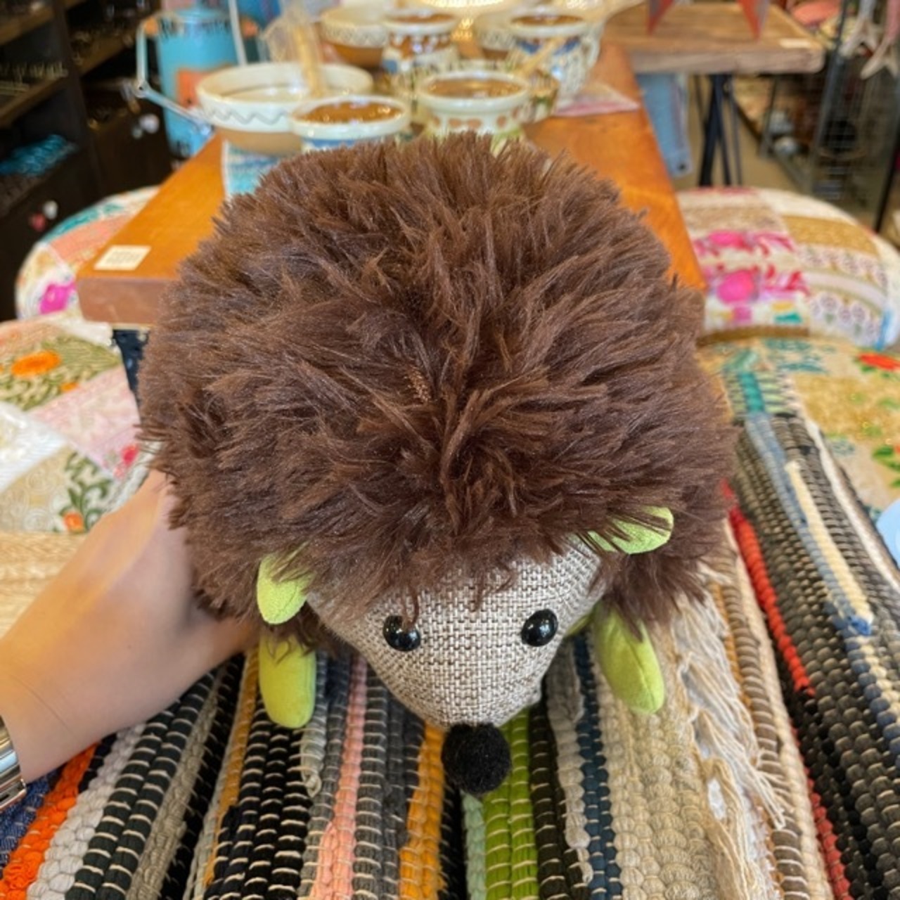 DULTON　ダルトン　ドアストッパー　ヘッジホッグ　DOOR STOPPERPIG　ぬいぐるみ　ハリネズミ　ギフト　インテリア雑貨　アニマル　ブックエンド