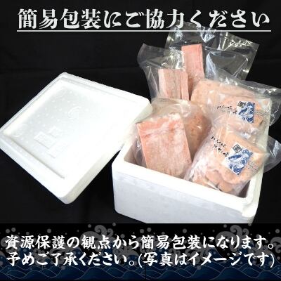 訳あり切り落とし2kgまとめて梱包×2箱