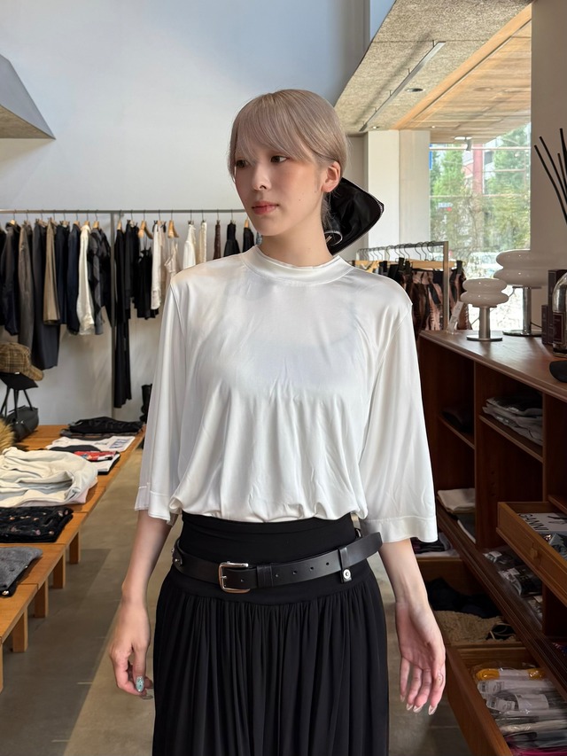 【26AW | WOMEN】MUKCYEN ムッシャン /  トップス / skin padded tee M269TS07
