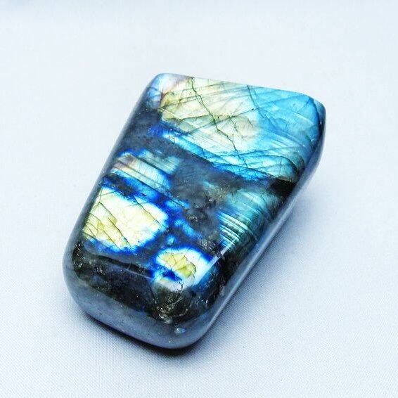 ラブラドライト 原石 一点物 181-4609