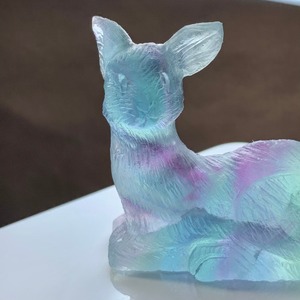 2.ブルー系グラデーション☆フローライト・バンビ