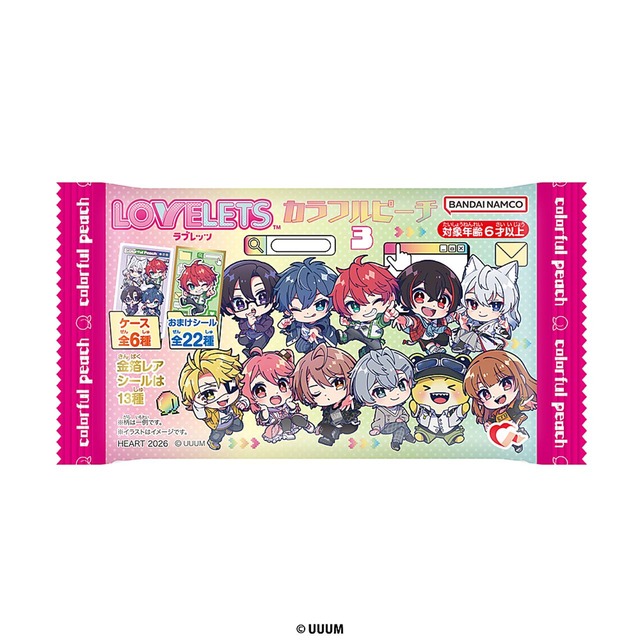 【ロット販売】【12入】ラブレッツカラフルピーチ3（TD）(3803187)