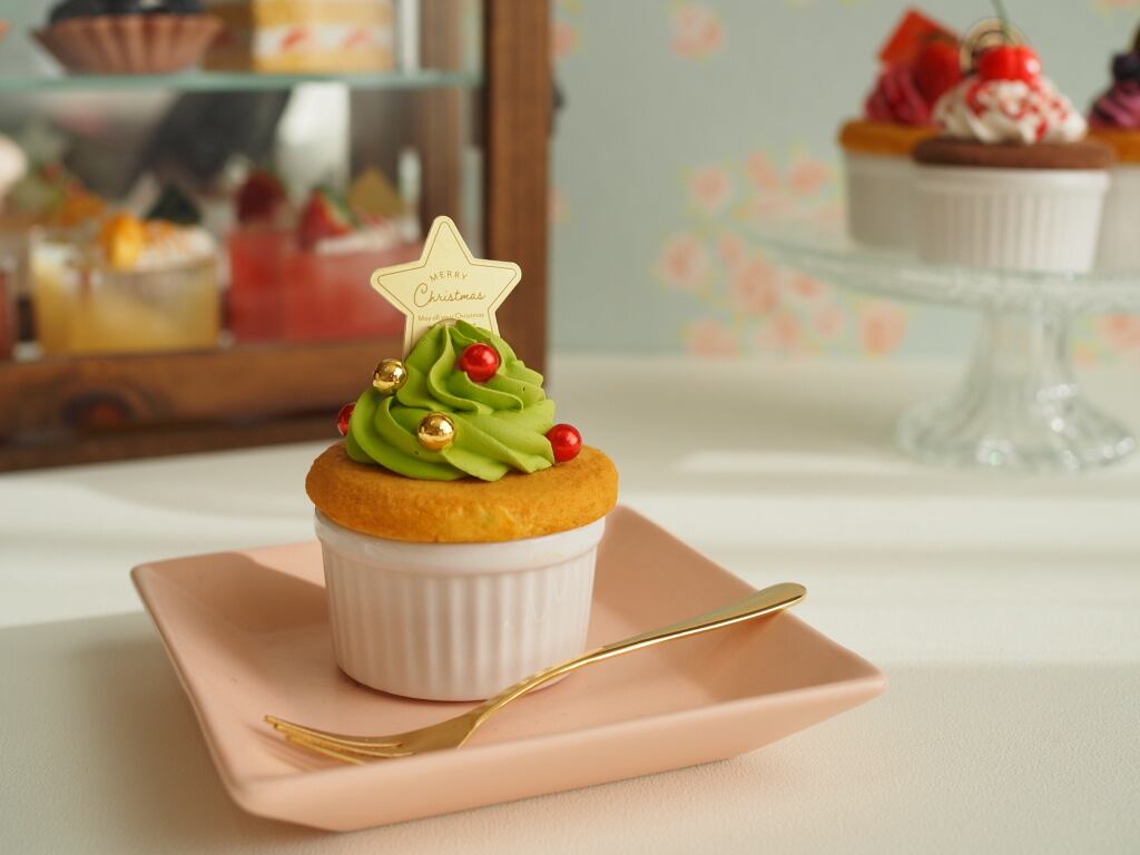 クレイケーキ*カップケーキ*クリスマス