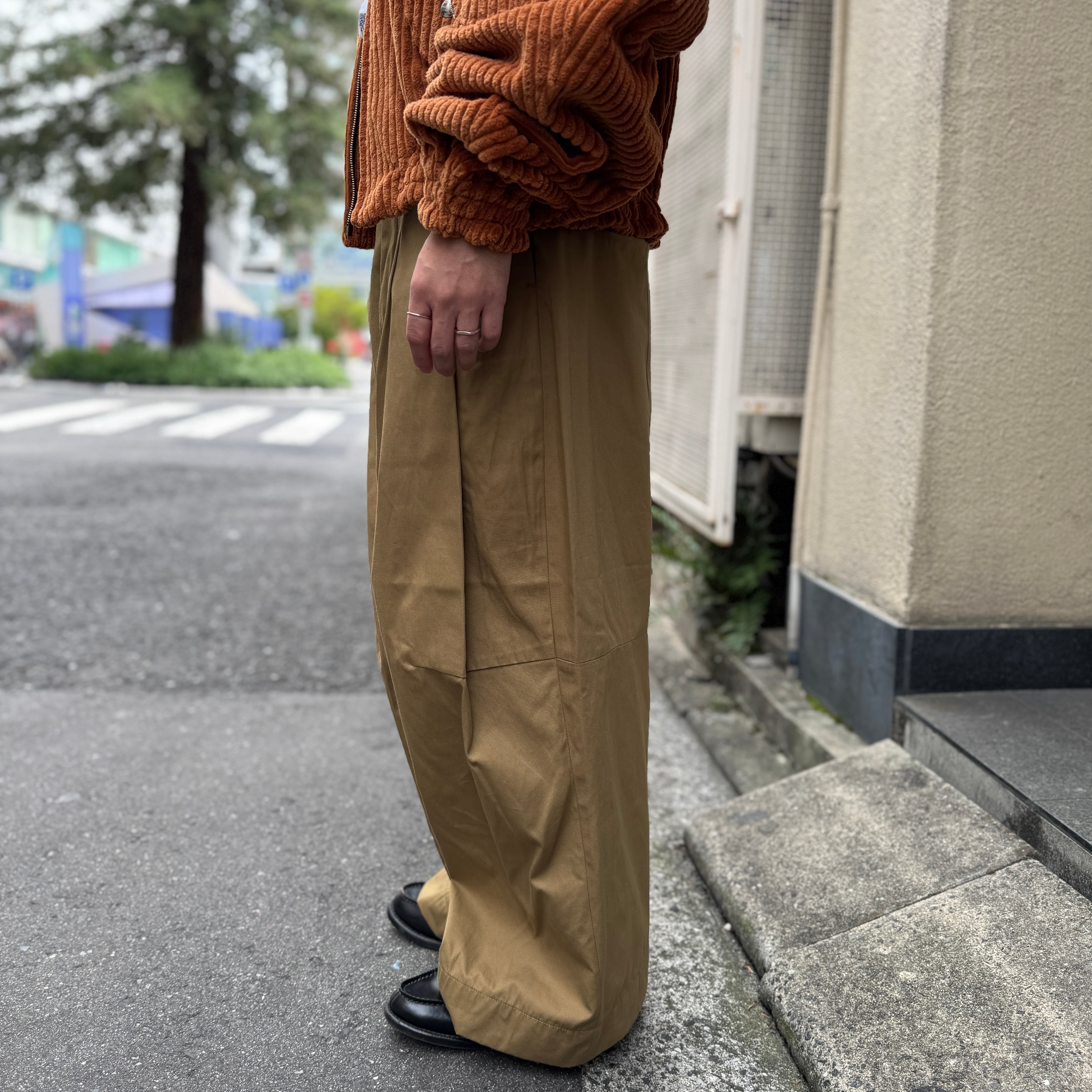 SHINYAKOZUKA / UPCYCLED BAGGY / DEADSTOCK CORDURA BROKEN TWILL