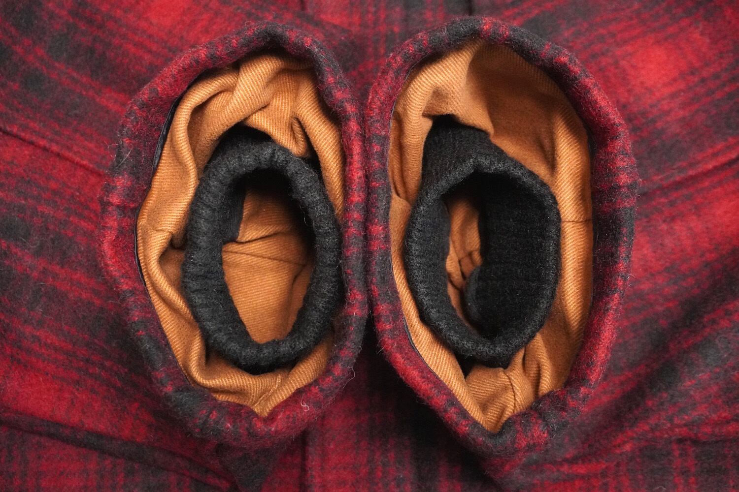 2000's [Woolrich] マッキーノジャケット シャドウチェック レッド