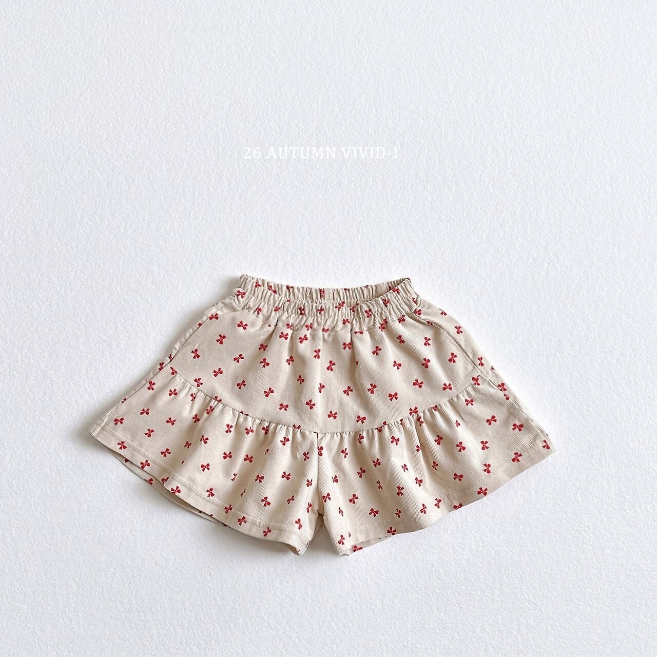 韓国子供服 / VIVID-I / 26Autumn / コーデュロイ キャロットパンツ / キッズ服 / ジュニア服 / 秋服 *XS~JM*
