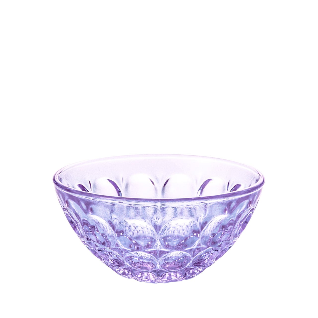 彩華 パープル ドットボウル | 松ヶ岡ガラス｜クリスタルガラス