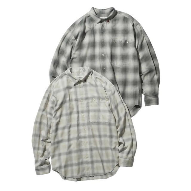 MOUNTAIN RESEARCH (マウンテンリサーチ) - MT65 Shirt Charcoal MTR4417