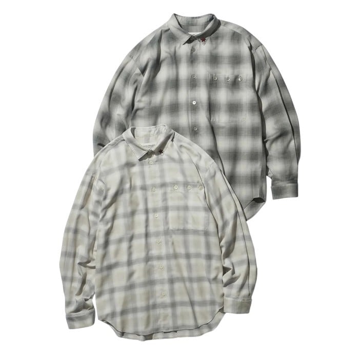 MOUNTAIN RESEARCH (マウンテンリサーチ) - MT65 Shirt Charcoal MTR4417
