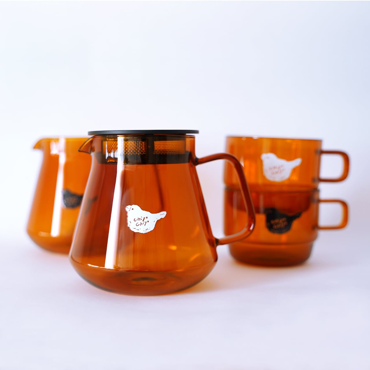 珈琲と文鳥」： ティー＆コーヒーサーバー | torinotorio