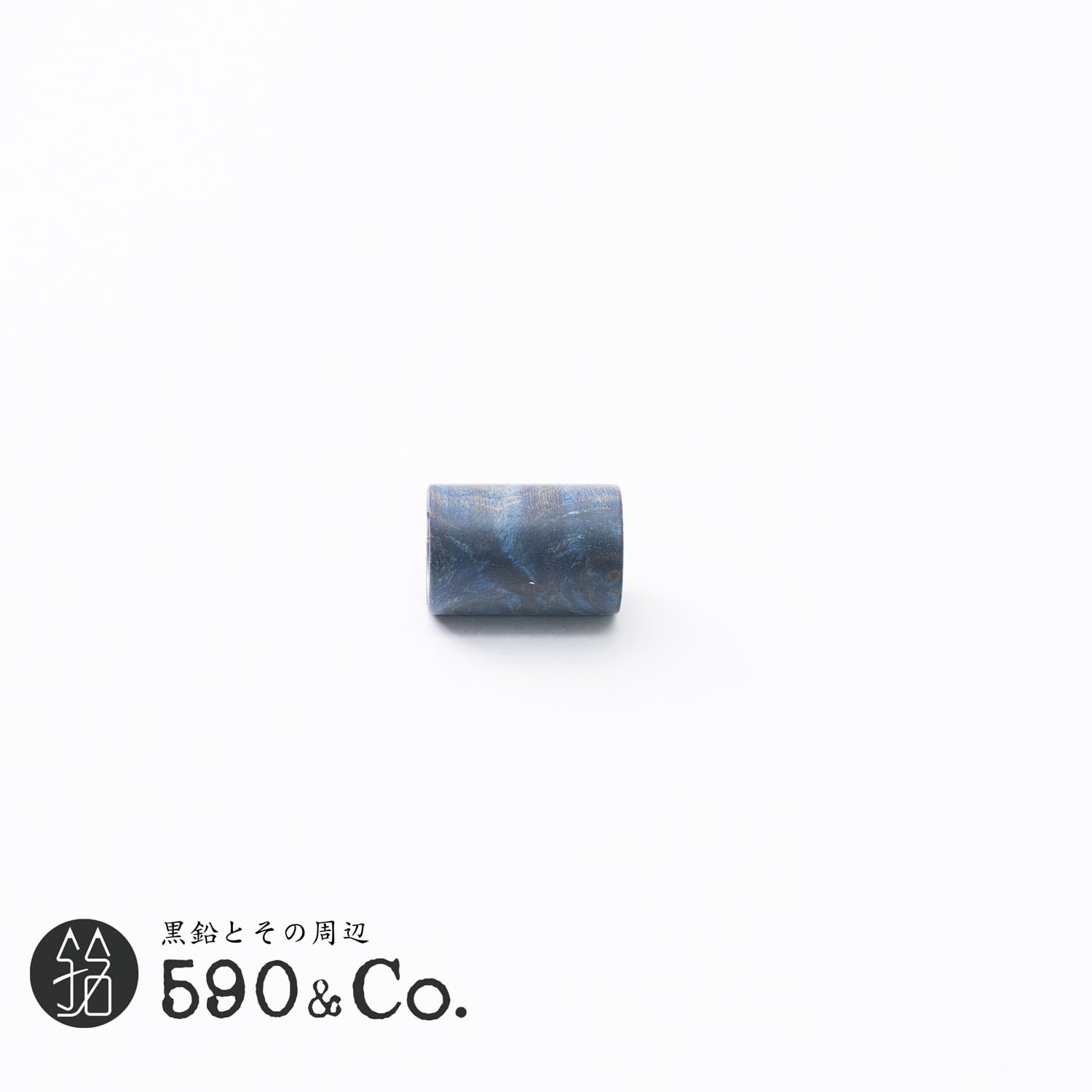 廣瀬鐵筆堂　双頭式2mm芯ホルダー 廣瀬鐵筆堂】双頭式2mm芯ホルダーW7000 (真鍮/漆焼付け・黒) | 590&Co.