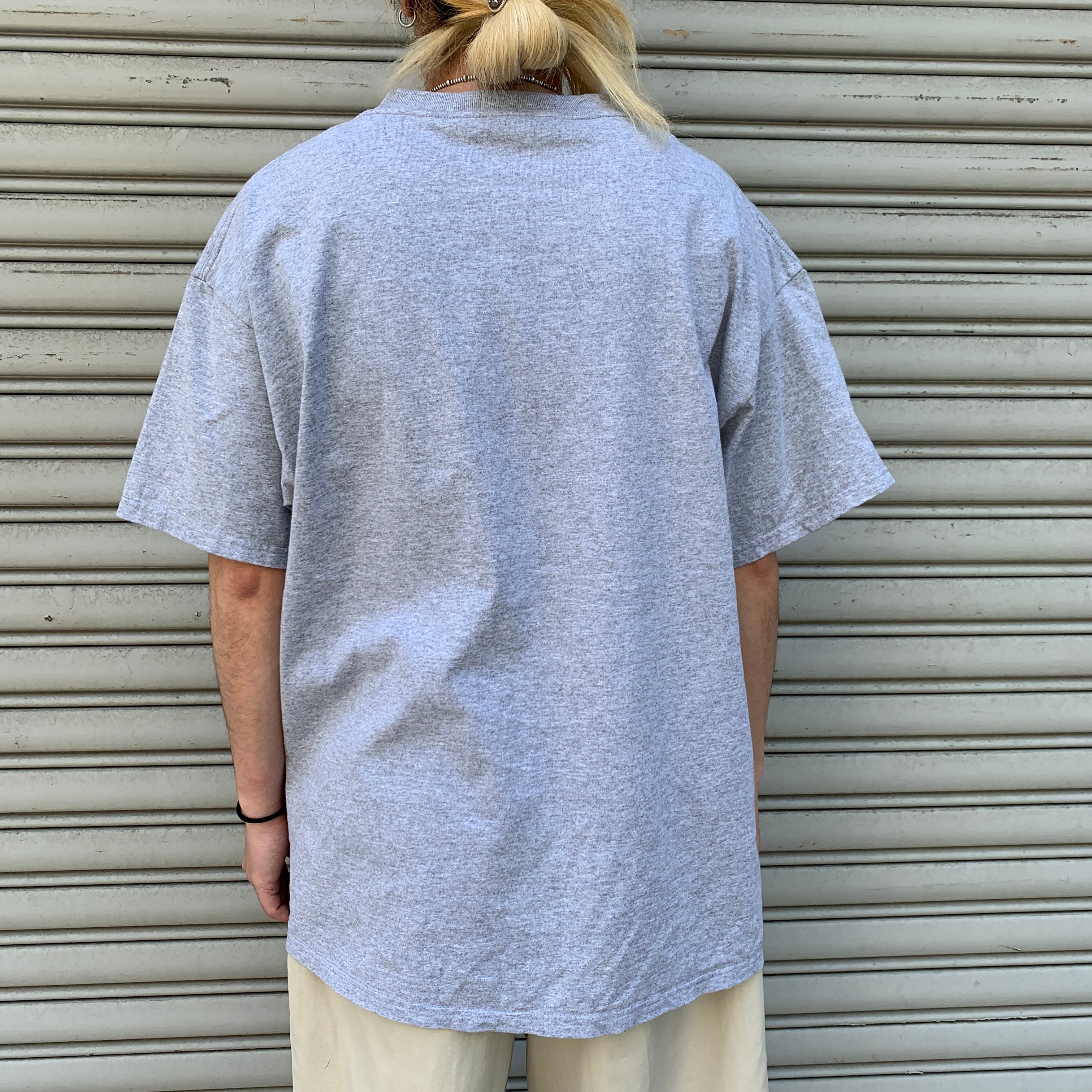 00s シンプソンズ maxellパロディ Tシャツ グレー マクセル | 古着屋 Uan