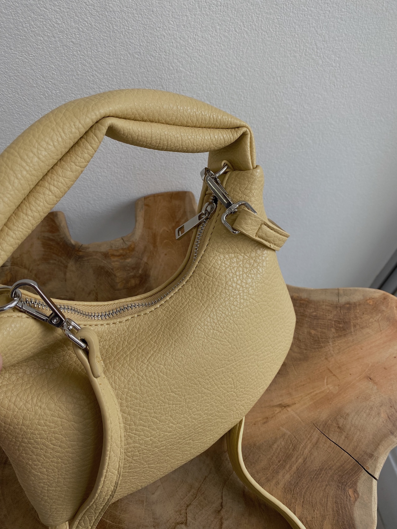 folded handle mini bag