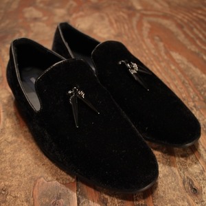 Velor loafers