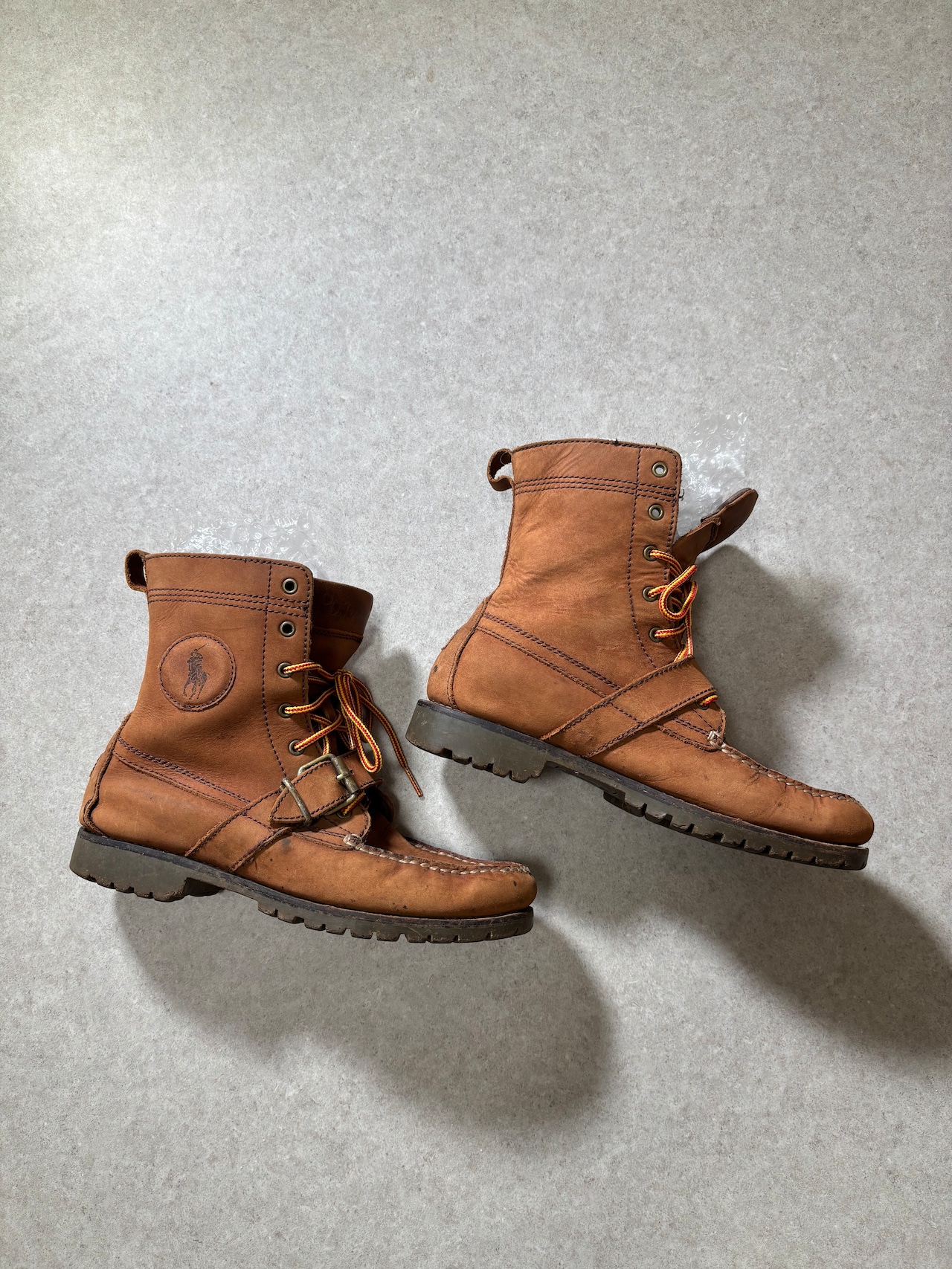 00s~ Polo Ralph Lauren Ranger Leather Boots