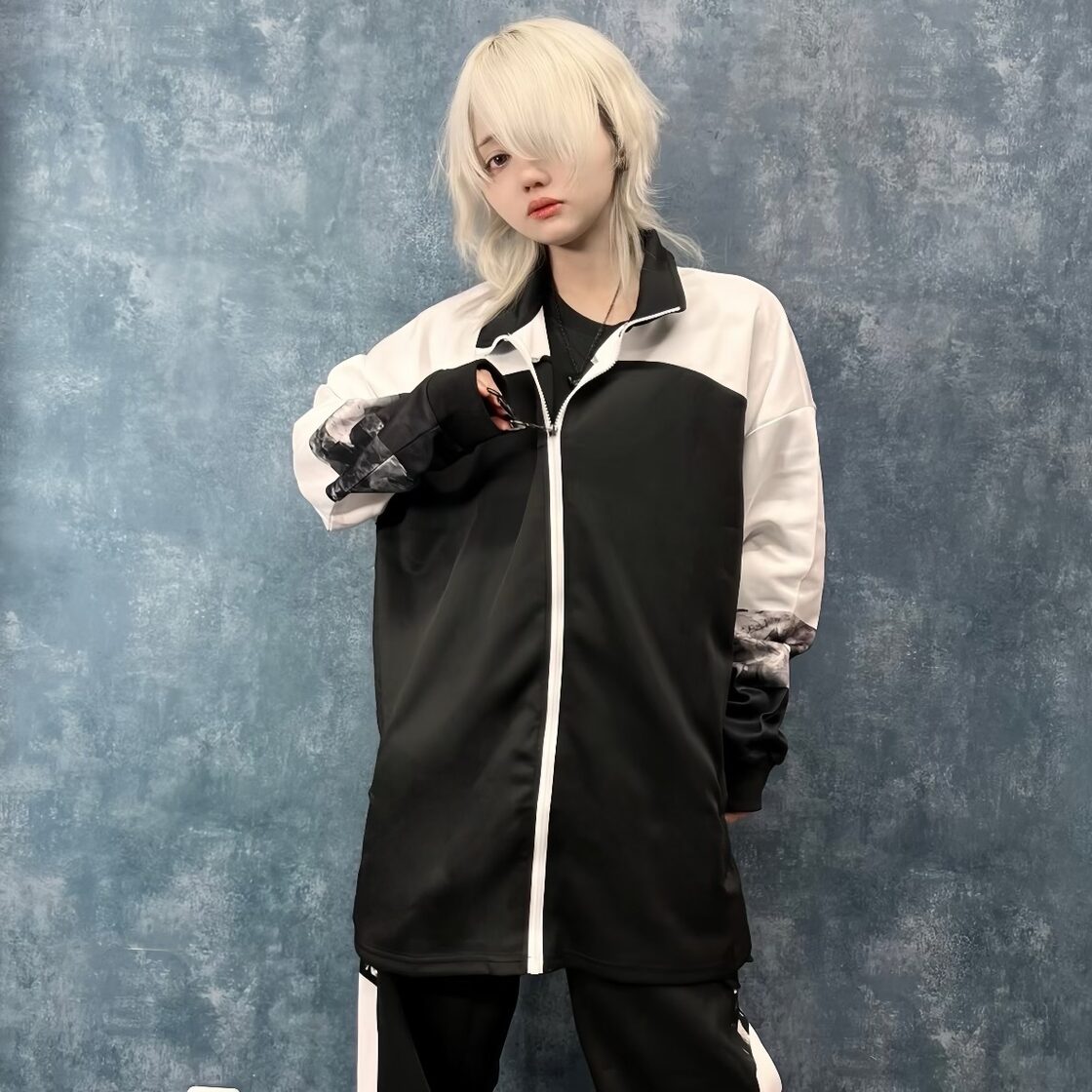 3300円引き大特価》UNISEX SET-UP【BLOCKING ARTISTIC ROSE】 | PAY ID