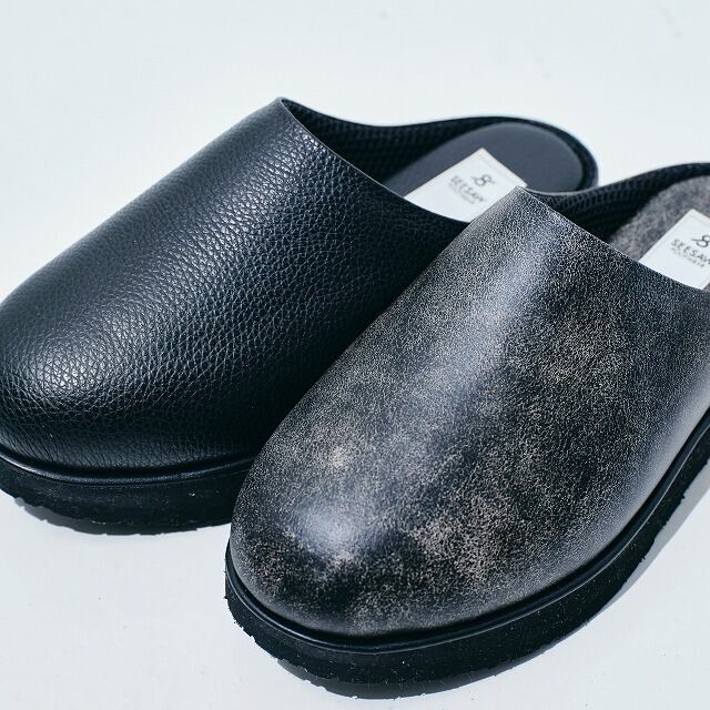 Clog Sandals［SS-3001］ crash black | lift-shoes