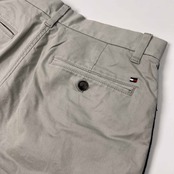 TOMMY HILFIGER トミー ヒルフィガー 両サイド ライン入り ハーフパンツ ショートパンツ サイズ 29 /ライトベージュ
