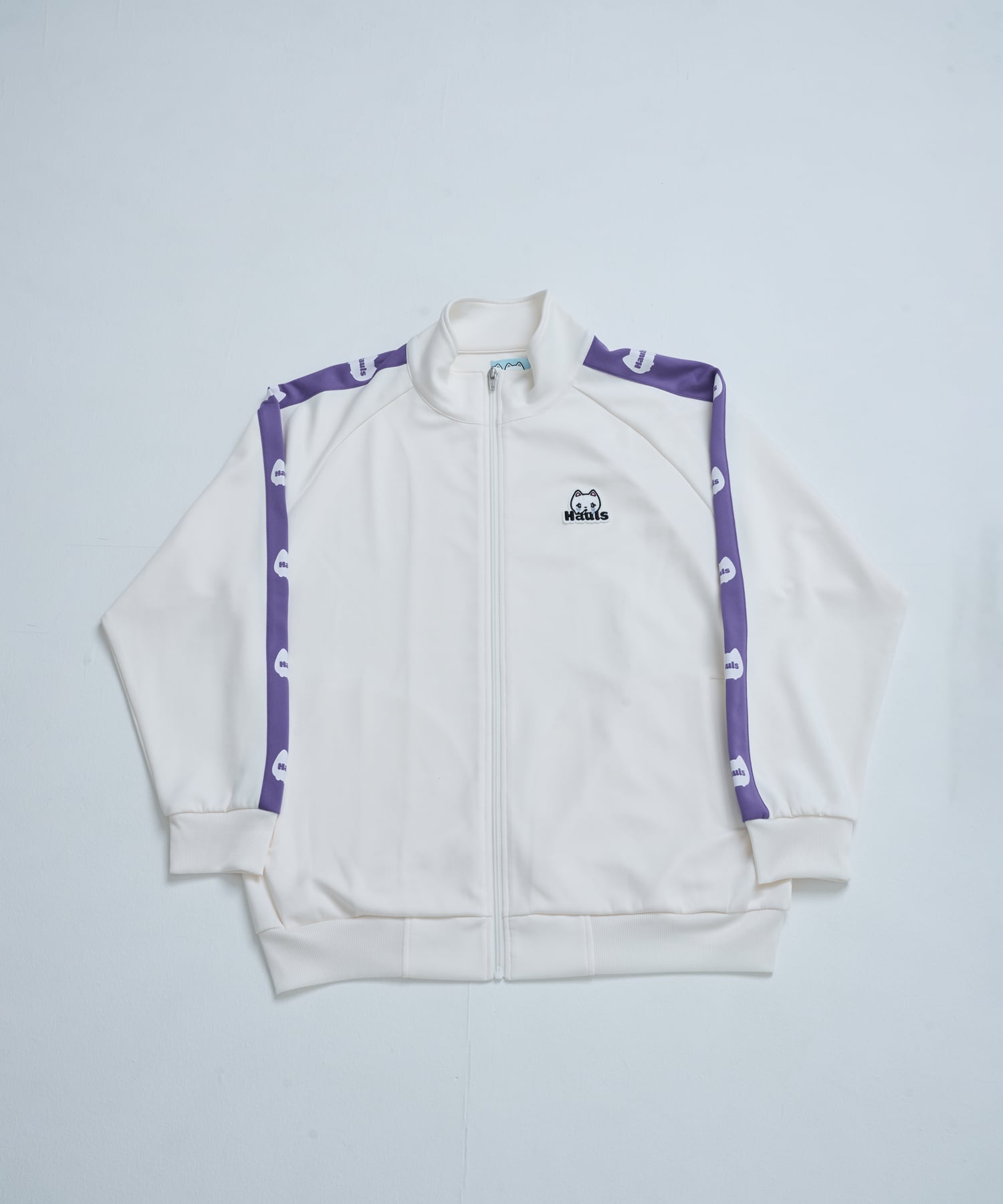 新！ネ申おジャージ参上！(オフホワイト×パープル) | Hauls