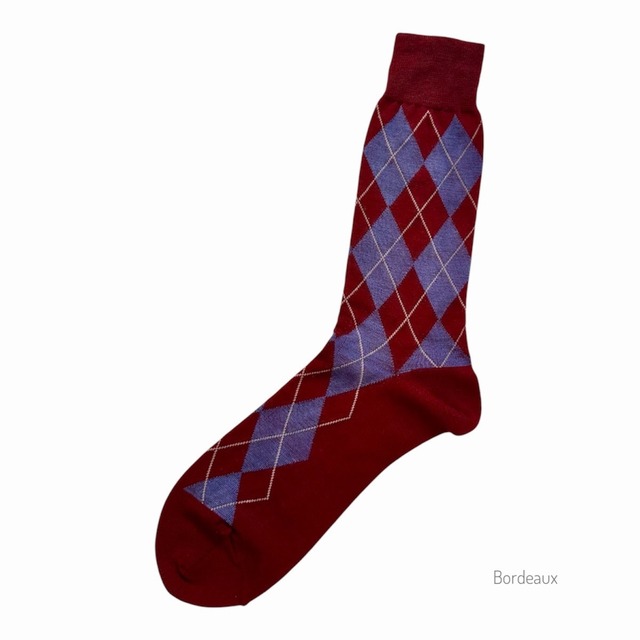 Argyle wool Long women