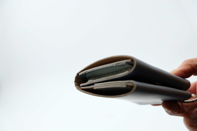 MARROW/MA-AC3301 COMPACT WALLET BLACK,AWAFUJIIRO