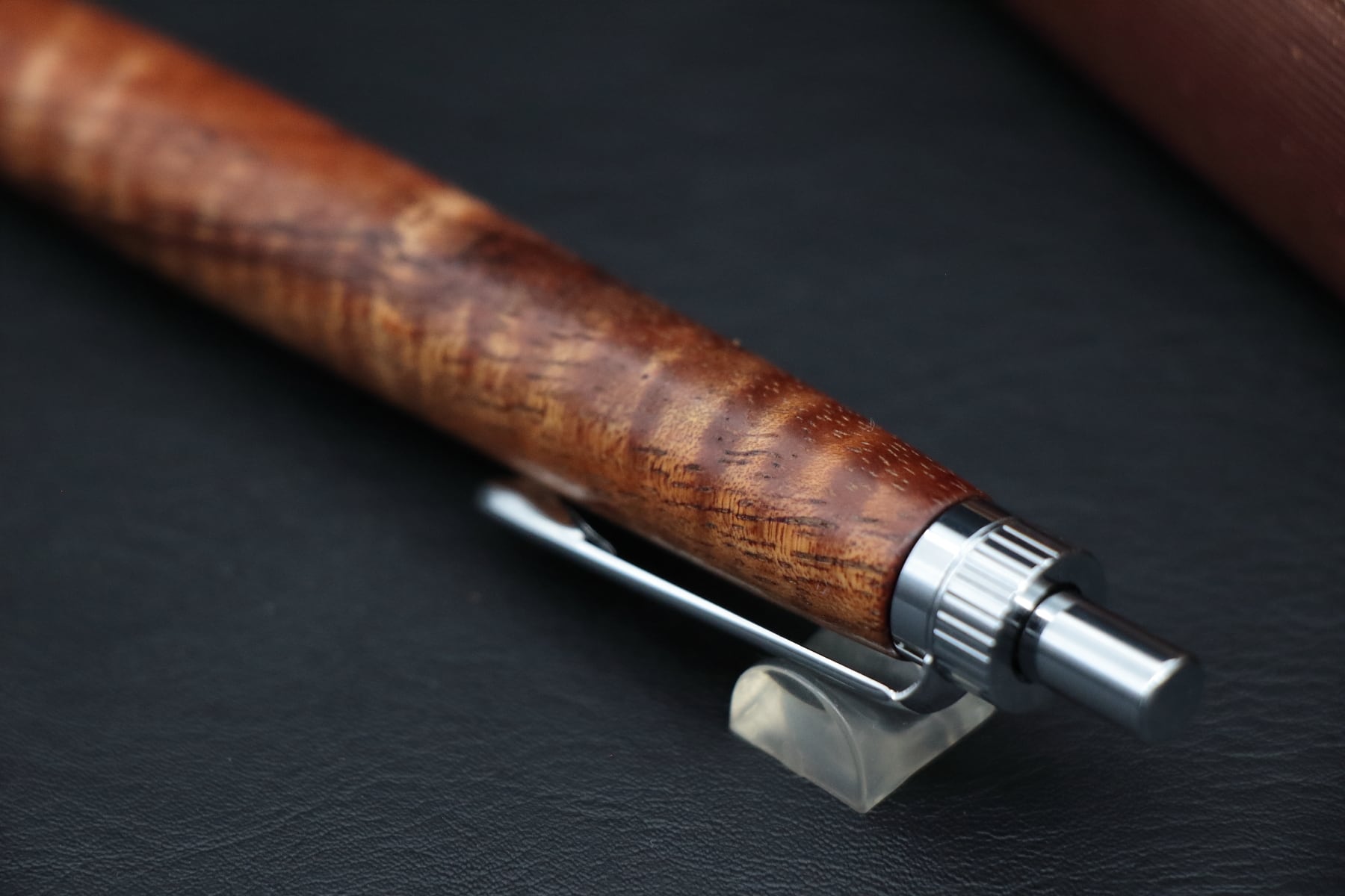 神が宿る木 ハワイアンコア カーリー 縮杢 2・Pencil 0.5mm」木軸