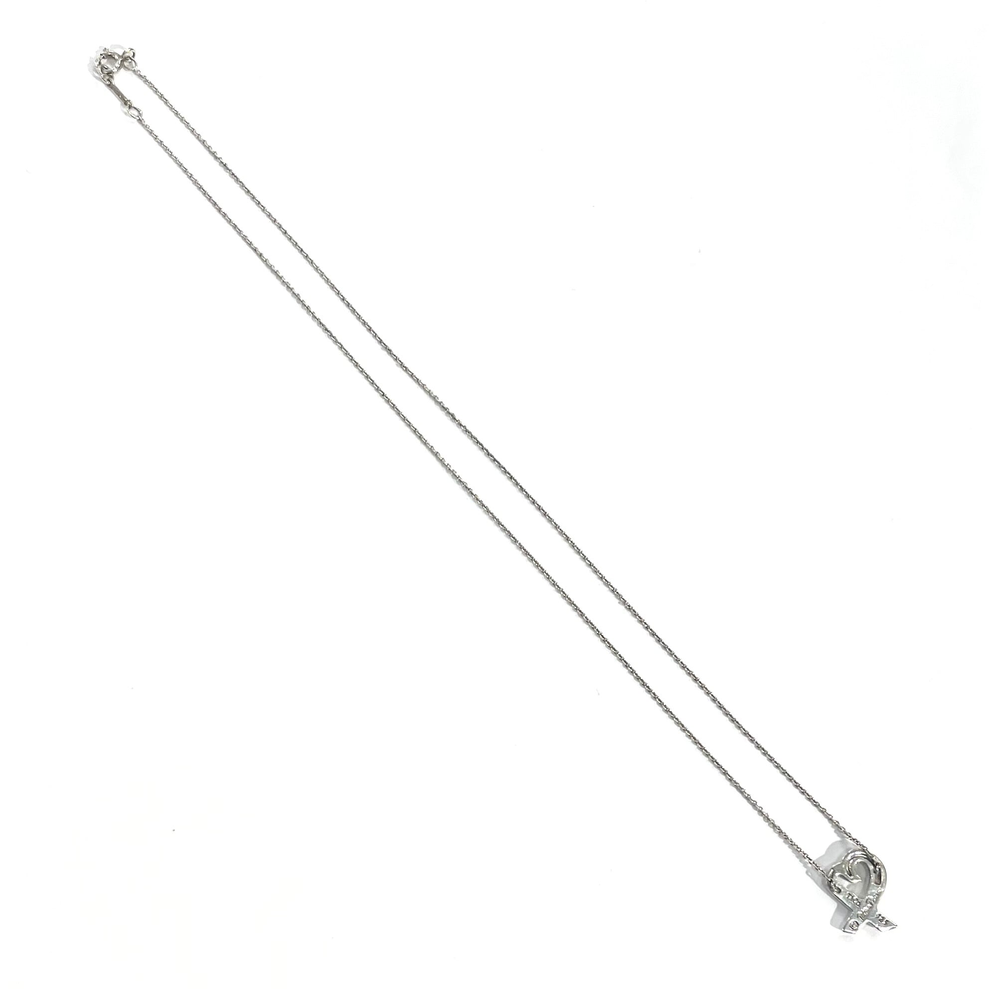 TIFFANY&CO.】2542 名品。 ラビングハート ネックレス シルバー925