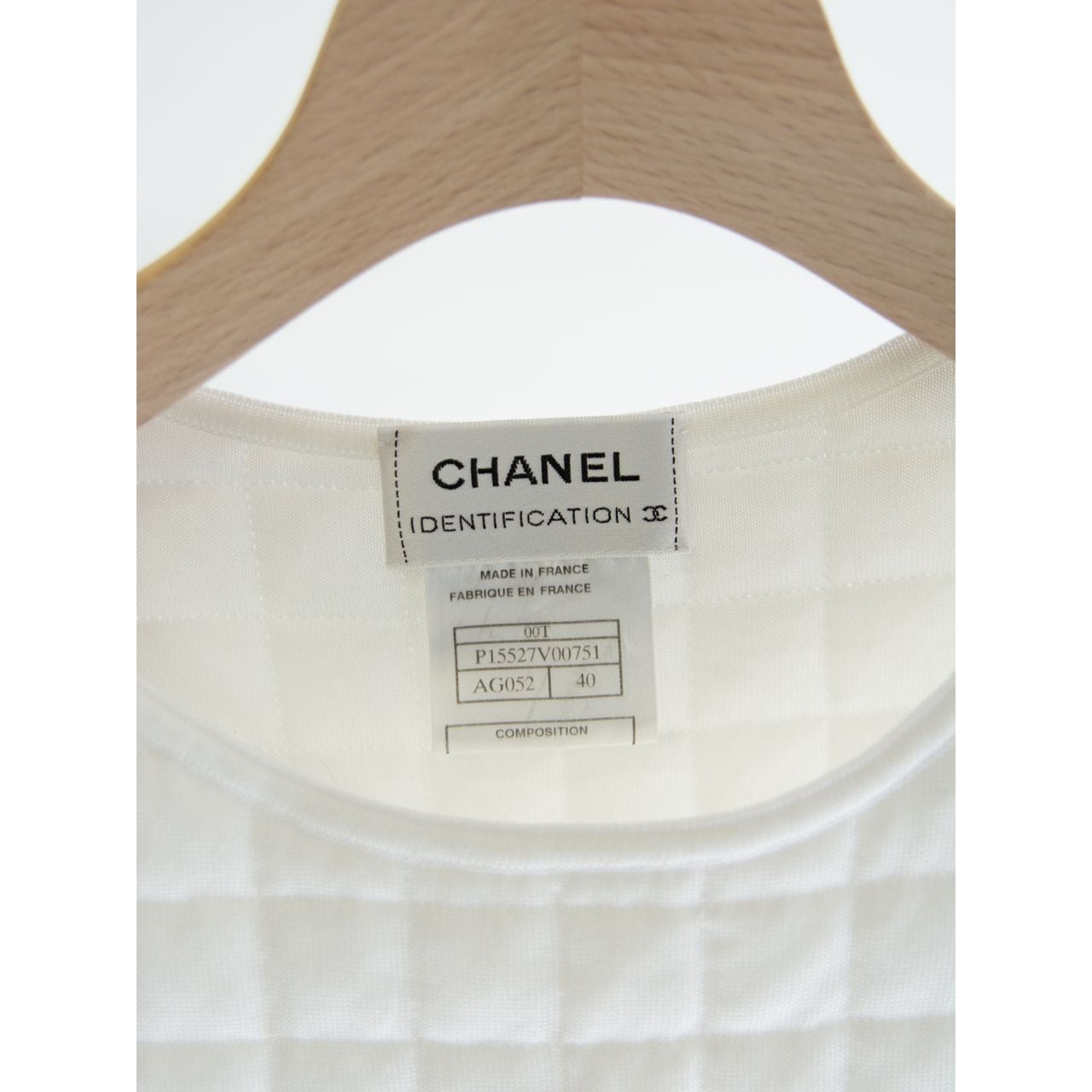 CHANEL】Made in France 00T Sleeveless Quilting Pullover（シャネル