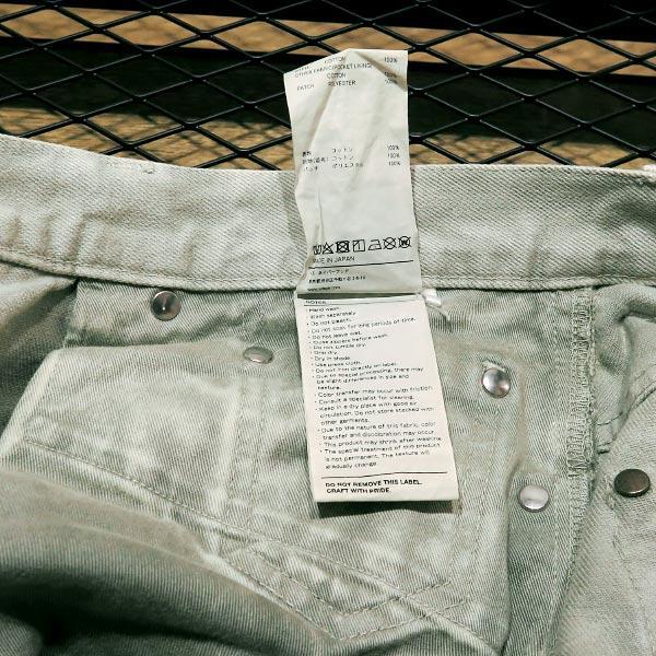 WTAPS AW BLUES BAGGY /TROUSERS/COTTON.DENIM WVDT PTM